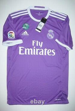 New 2016-2017 Real Madrid Cristiano Ronaldo Adidas Away Purple Jersey