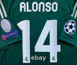New Adidas 2012/13 Real Madrid Xabi Alonso Third Jersey M shirt spain green kit