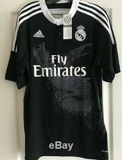 New Adidas 2014-2015 Real Madrid Yohji Yamamoto Third Jersey Adult Size Large