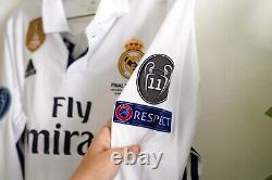 New Adidas Real Madrid Cristiano Ronaldo Long Sleeve Jersey Shirt LARGE