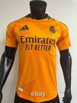 New! Jersey Real Madrid Spain 2024/2025 Special Editon Away Orange