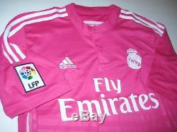 New Real Madrid Cristiano Ronaldo Adidas Away Pink Jersey Portugal 2014-2015