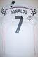 New Real Madrid Cristiano Ronaldo Adidas Home White Jersey Portugal 2013-2014