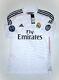 New Real Madrid Cristiano Ronaldo Adidas Home White Jersey UCL 2013-2014