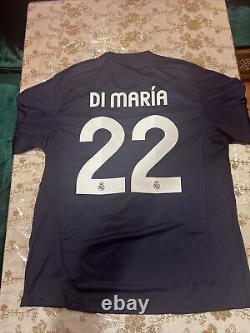 New adidas Real Madrid Angel Di Maria 12/2013 Away jersey X21992 Men's Size XL