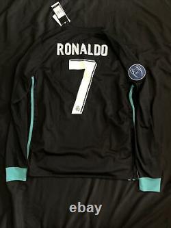 Nwt Cristiano Ronaldo 2016 Fifa Long Sleeve Real Madrid Adidas Jersey Mens M