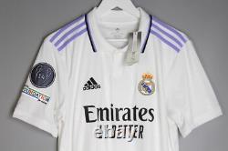 Nwt Real Madrid 2022 2023 Home Ucl Football Shirt Camiseta Jersey #20 Vini Jr
