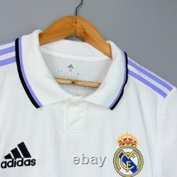 Nwt Real Madrid 2022 2023 Home Ucl Football Shirt Camiseta Jersey #9 Benzema