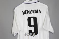 Nwt Real Madrid 2022 2023 Home Ucl Football Shirt Camiseta Jersey #9 Benzema