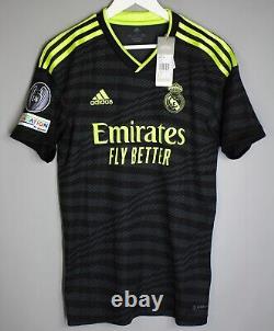 Nwt Real Madrid 2022 2023 Third Ucl Football Shirt Camiseta Jersey #10 Modric S
