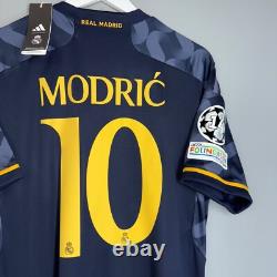 Nwt Real Madrid Spain 2023 2024 Away Football Shirt Jersey #10 Modric Adidas