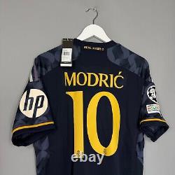 Nwt Real Madrid Spain 2023 2024 Away Football Shirt Jersey #10 Modric Adidas