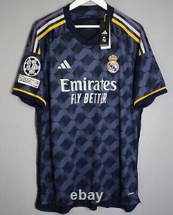 Nwt Real Madrid Spain 2023 2024 Away Football Shirt Jersey #8 Kroos Adidas