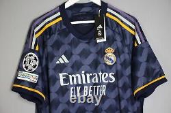 Nwt Real Madrid Spain 2023 2024 Away Football Shirt Jersey #8 Kroos Adidas