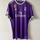 ORIGINAL OFFICIAL 2016/17 Adidas Real Madrid Away Gareth Bale Jersey XL