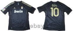 OZIL #10 REAL MADRID Official Away Jersey Shirt 2011-2012 Soccer Size XL