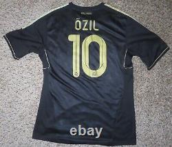 OZIL #10 REAL MADRID Official Away Jersey Shirt 2011-2012 Soccer Size XL