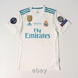 Official Cristiano Ronaldo signed Real Madrid 17-18 home shirt jersey with proof