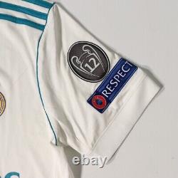 Official Cristiano Ronaldo signed Real Madrid 17-18 home shirt jersey with proof