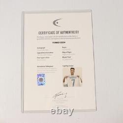 Official Cristiano Ronaldo signed Real Madrid 17-18 home shirt jersey with proof