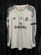 Official Real Madrid Cristiano Ronaldo Champions 2013-2014 Jersey Long Sleeve