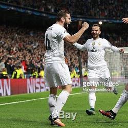 Orig. MATCHWORN ADIDAS Boots NACHO #6 Real Madrid no Jersey Trikot Fussballschuh