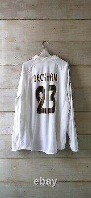 Original Real Madrid 2004 home jersey camiseta maglia camisa Beckham 23