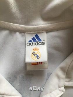 Original Real Madrid Football Shirt Roberto Carlos (M) 2001/02 Adidas Jersey