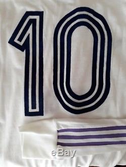 Original UEFA Matchworn Real Madrid R. Gallego 1984-85 jersey maillot trikot L