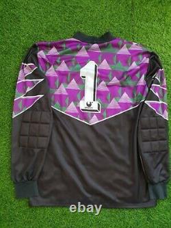 Original real madrid goalkeeper 1992 1993 shirt buyo jersey camiseta magila