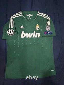 Ozil 10 Real Madrid 12/13 Third Jersey Champions League Size XL German Player