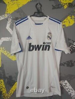 Ozil Real Madrid Home football 2010-2011 Jersey Adidas Camiseta Mens SizeM ig93