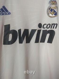 Ozil Real Madrid Home football 2010-2011 Jersey Adidas Camiseta Mens SizeM ig93