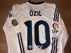 Özil Real Madrid Match Worn shirt Liga 12/13 Unwashed Trikot Jersey Fenerbahce