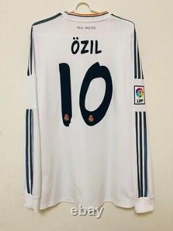 Ozil Real Madrid Nike Soccer Long Sleeve Jersey Kit 13/14 Size M Original