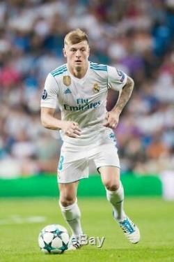 Player Issue Fc Real Madrid 2017/2018 Kroos Soccer Football Shirt Jersey Size L