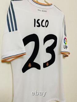 Player Issue Isco Real Madrid 13/14 Home Size 8 adidas Formotion Jersey
