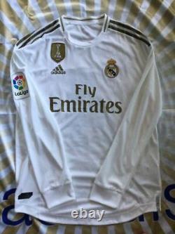 Player Issue Sergio Ramos Real Madrid 19/20 Size M adidas Lond Sleeve Jersey