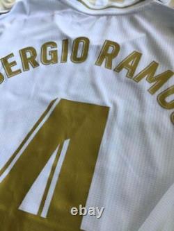 Player Issue Sergio Ramos Real Madrid 19/20 Size M adidas Lond Sleeve Jersey