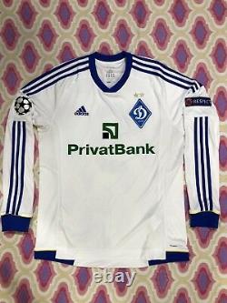 Porty match worn Vintage football Shirt Original Adidas Jersey FC Dynamo Kiev