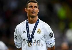RARE Authentic Real Madrid Ronaldo Champions League Final Adidas Jersey Mens M