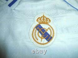 RARE MADRID SPAIN 1989 1990 MAILLOT shirt jersey HOME camiseta L HUMMEL