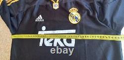 RARE Real Madrid 1999-2001 away football shirt jersey size S adidas teka
