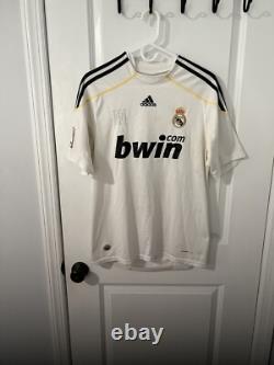 RARE Ronaldo #7 Real Madrid Jersey 2010 Size Medium Authentic