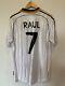 RAUL Adidas Real Madrid 1998/1999/2000 Home Kits Soccer Jersey XXLarge