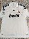 #RAUL Real Madrid 2008 2009 HOME Soccer Jersey Adidas Football Szhirt SizeXL