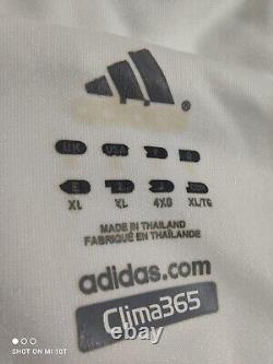 #RAUL Real Madrid 2008 2009 HOME Soccer Jersey Adidas Football Szhirt SizeXL