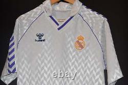 REAL MADRID 1986-1988 ORIGINAL JERSEY Size M (VERY GOOD)