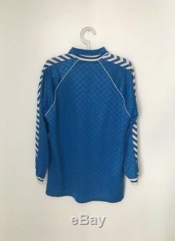 REAL MADRID 1986/88 Away Football Shirt (L) Soccer Jersey Vintage HUMMEL Maglia