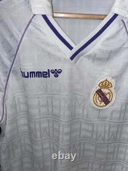 REAL MADRID 1990-1992 ORIGINAL JERSEY Size M